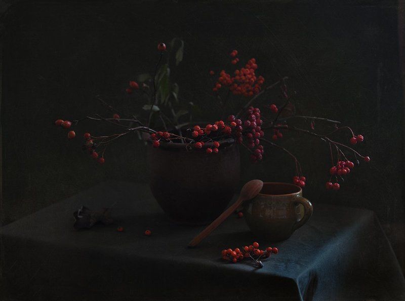 рябина, шиповник,  Красна ягода...photo preview