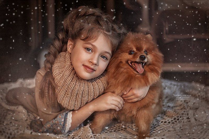 Винтажный Новый годphoto preview