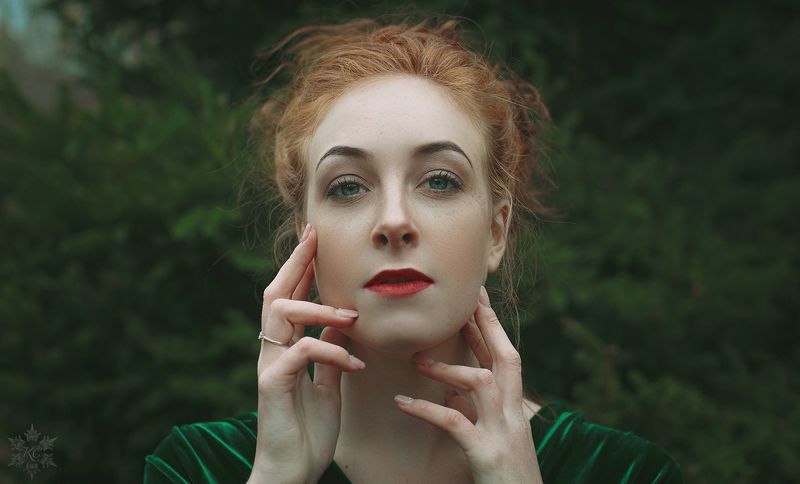 девушка, лес, осень, girl, forest, autumn Маргоphoto preview