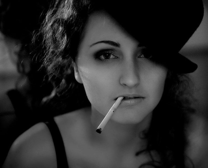 девушка, портрет, ч/б, джаз, ретро, гламур В джазе только девушкиphoto preview