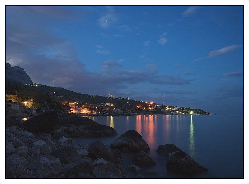 крым, алупка, море, Майский вечер на окраине Алупкиphoto preview