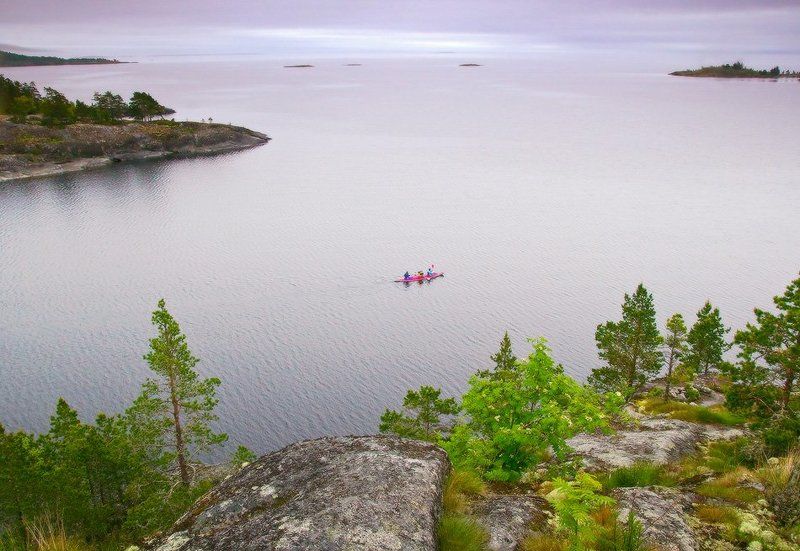 Пересечь Ладогу на байдаркеphoto preview