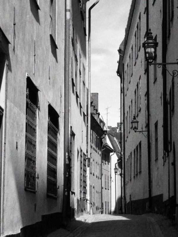 стокгольм, утро, май утро в Старом городеphoto preview