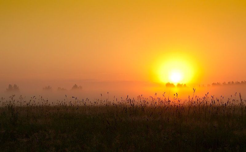 Восход под Ногинскомphoto preview