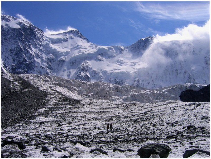 алтай, белуха, аккемская стена. Аккемская стена.photo preview