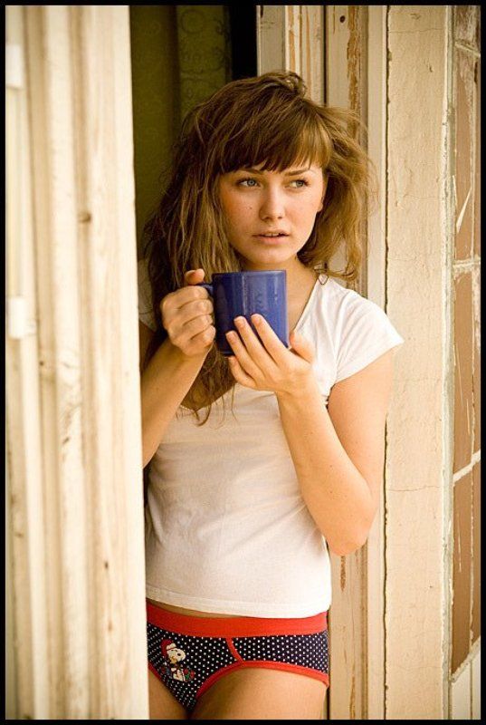 девушка, утро ***photo preview