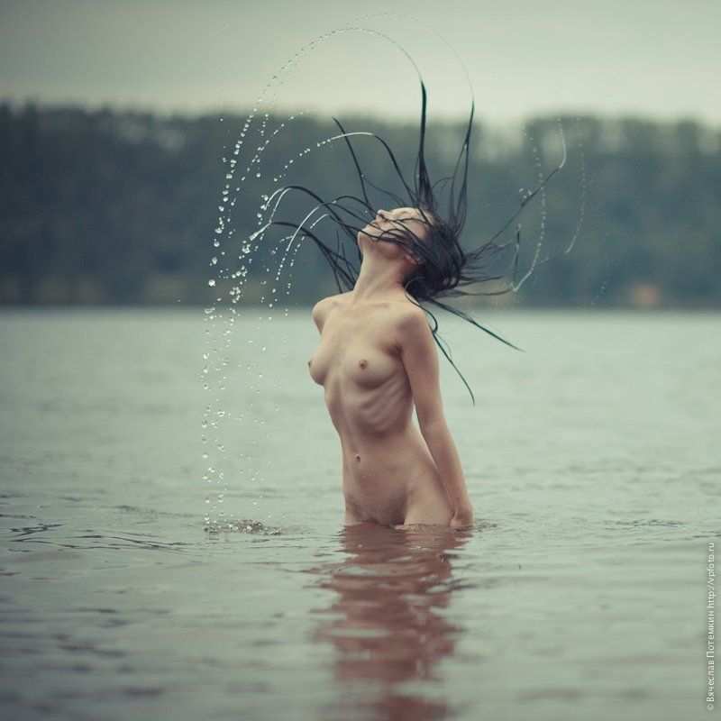 вода, angellena, ню, капли Жарааааphoto preview