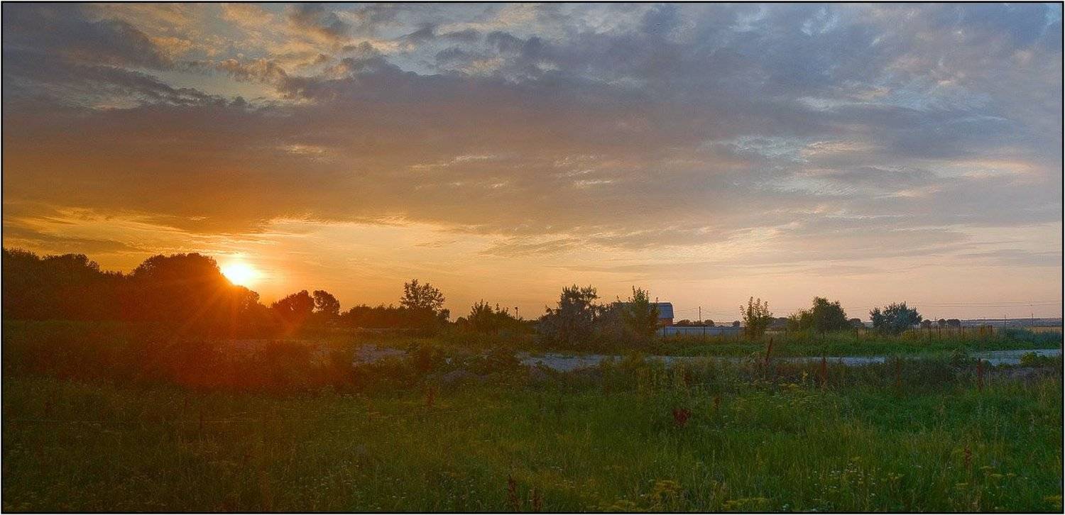 Ласковые лучи заходящего летнего Солнца.... Автор: wofa дон, лагутник, ростов-на-дону, лето, вечер, wofa