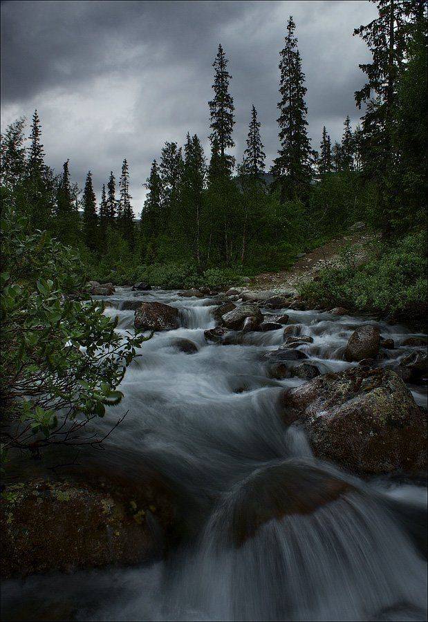 у брода. Автор: Roman Goryachiy кольский п-ов,север,хибины,горы, Roman Goryachiy