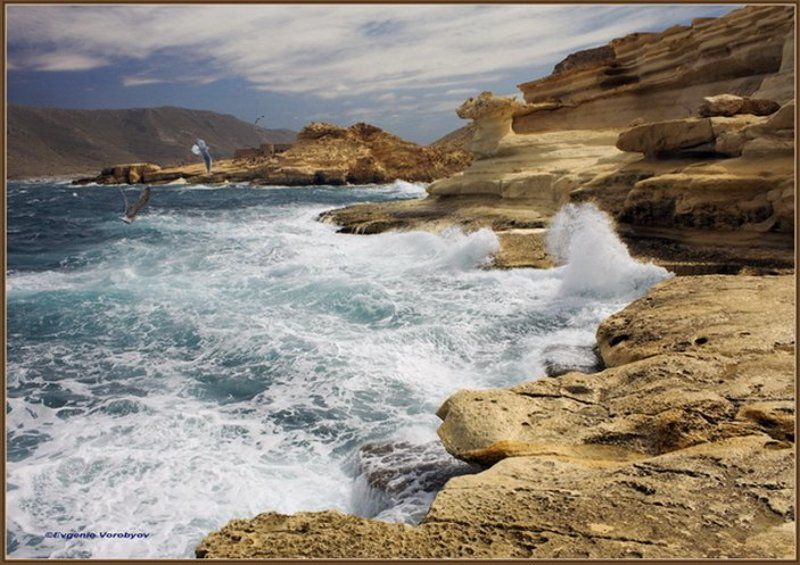 море, скалы, прибой Из цикла< Пейзажи Андалусии>photo preview