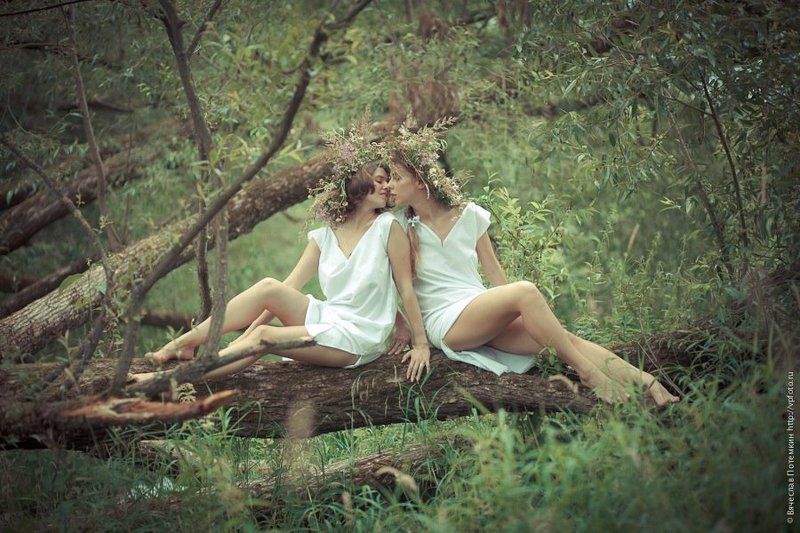 дриады, лес, дерево Игры дриадphoto preview
