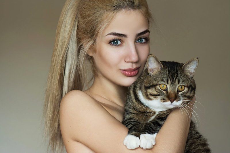 портрет, девушка, красота, глаза Алинаphoto preview