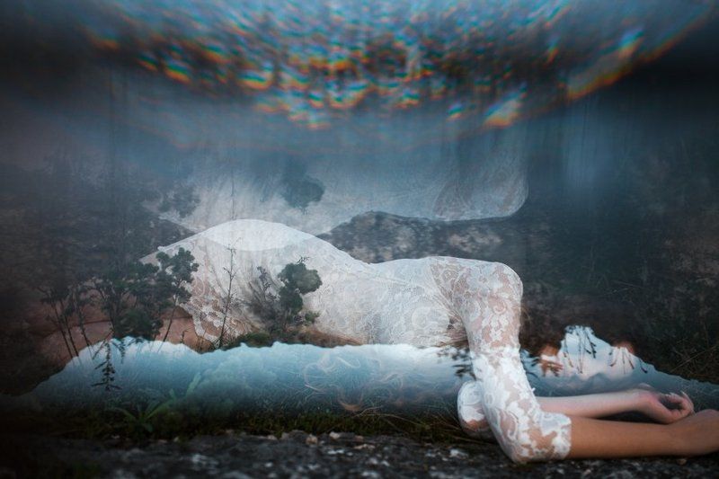 Prism, Абстракция, Вечер, Девушка, Эффекты prismaticphoto preview