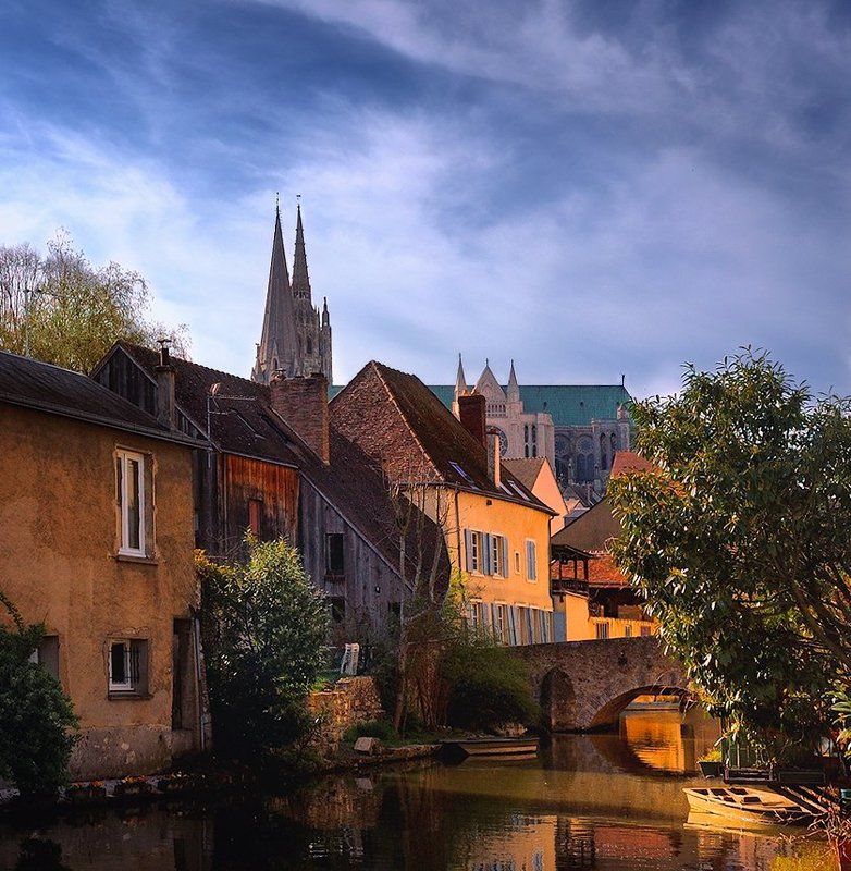 шартр, река, эр, chartres, eure Шартрphoto preview