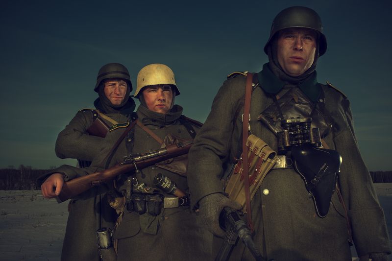 art, digital, photoshoot Unbekannte Soldatphoto preview