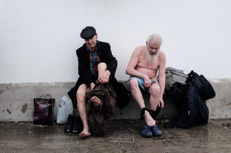 Праздник Крещения в Херсонесе.photo preview