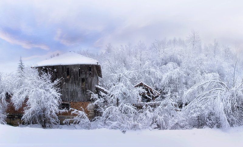 Зима в Балканских горахphoto preview