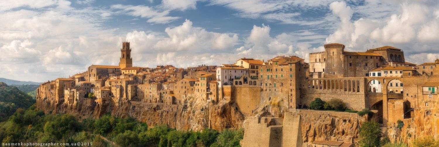 европа, италия, тоскана, тосканский, питильяно, городской, пейзаж, путешествия, город, панорама, туризм, аллея, древний, архитектура, осень, здание, скалы, облака, культура, зеленый, наследие, холм, исторический, дома, дома, итальянский, ориентир, среднев, Александр Науменко