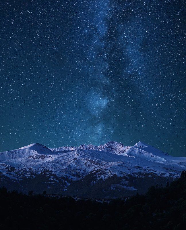 Попробуй ночью не уснуть и посмотри на Млечный путь!..photo preview