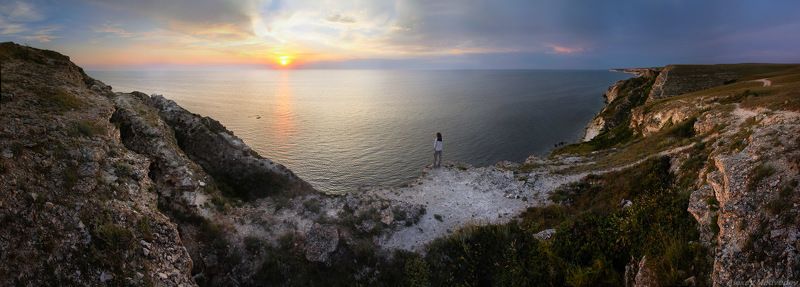 тарханкут, крым, море, скалы Последний романтикphoto preview