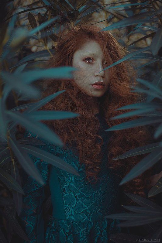 carolinemadison , porttrait, beauty, redhair, fineart ,redhead, freckles, asian , barcelona Lostphoto preview