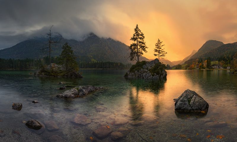 Rainy day at Hintersee...photo preview