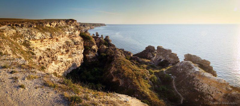джангуль, тарханкут, крым, море, утесы, скалы, берег, скалистый,  Джангульphoto preview