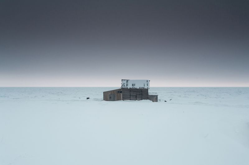 зима север Белое Белое мореphoto preview