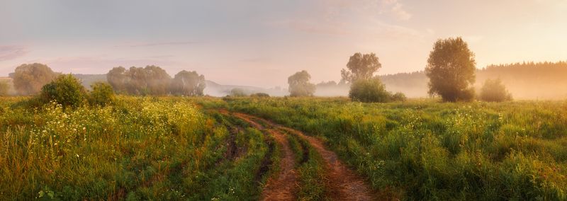 Панорама летнего утраphoto preview