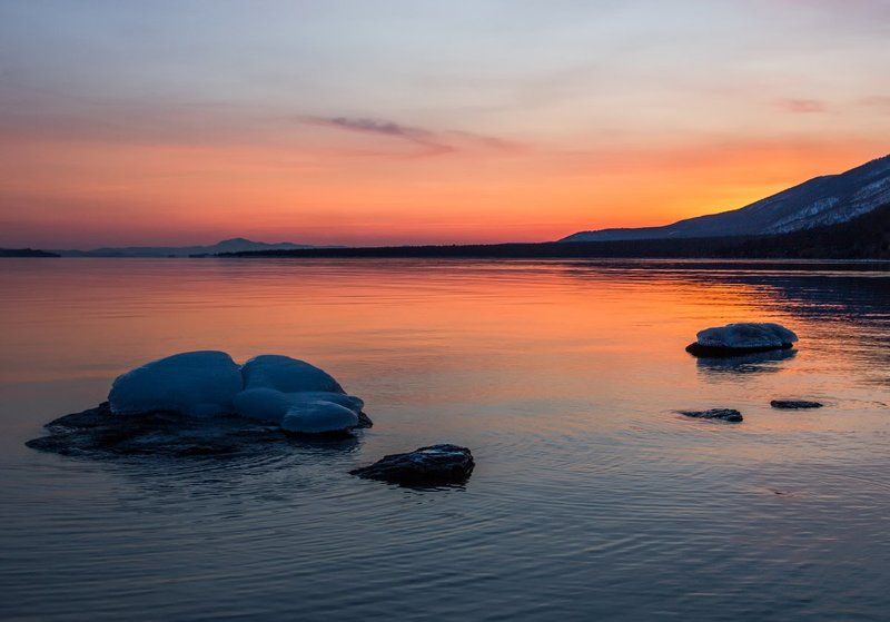 Малое море...засыпает фото превью