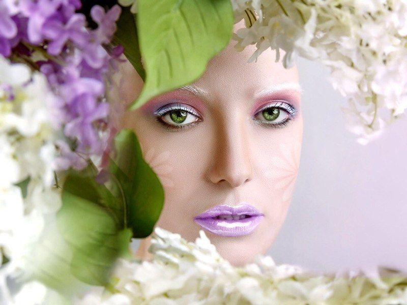 девушка, весна, сирень, съёмка, фотосессия Зимняя сиреньphoto preview