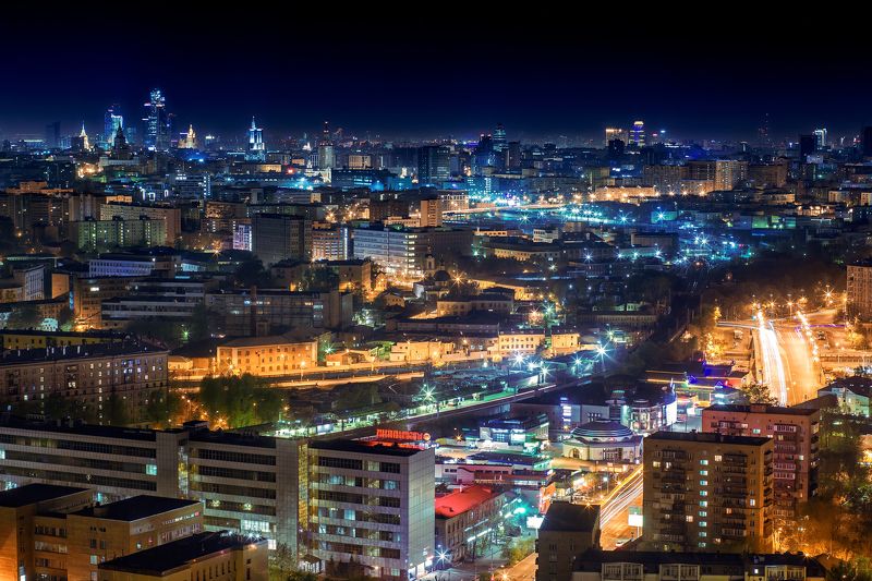 Архитектура, Москва, Длинная выдержка * * *photo preview