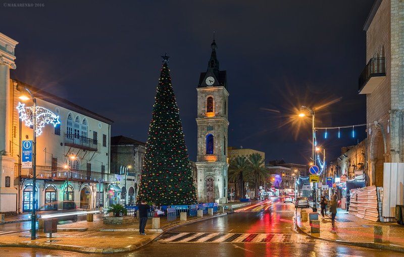 Рождественский дождь в Яффо.photo preview