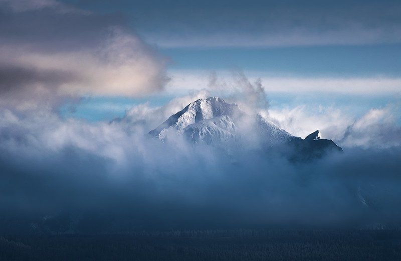 landscape, nature, poland, mountains, clouds, sky Between the cloudsphoto preview