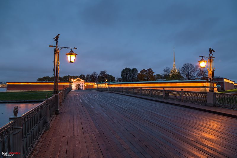 Россия, город, Петербург, СПб, утро, зима, Петропавловская крепость, заячий остров, пейзаж, golubevphoto Крепостьphoto preview