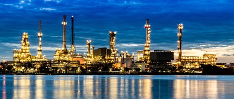 blue, chemical, chemistry, chimney, construction, energy, engineer, engineering, environment, equipment, factory, fuel, gas, gas-refinery, gasoline, global, heavy, industrial, industrial-plant, industry, light, manufacturing, metal, night, oil, petrochem Refinery plantphoto preview