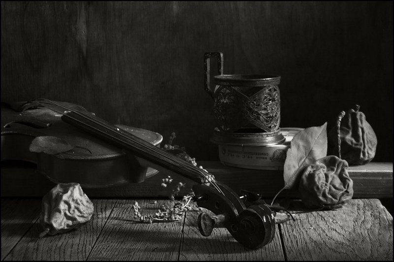 Вечер, как сажа...photo preview