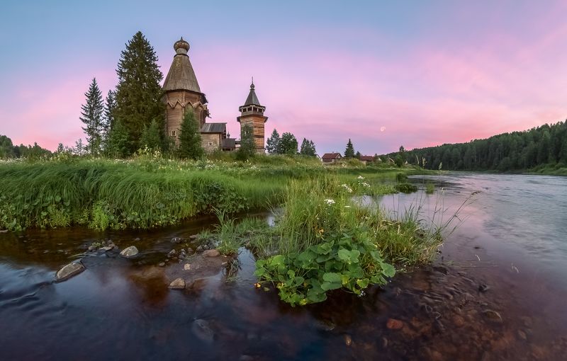 русский север,согинский погост,церковь николая чудотворца На Согинском погосте.photo preview