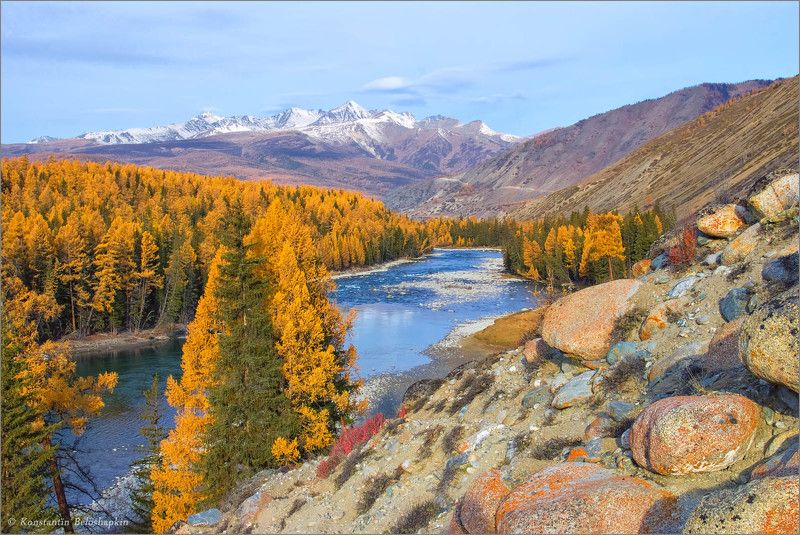 самаха, аргут, горы, алтай, осень, шенелю Самахаphoto preview