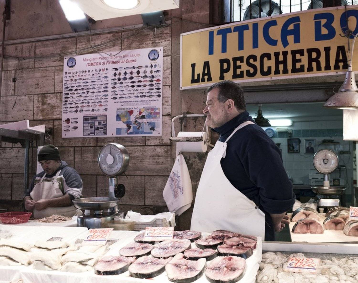 Fish market , Boris Zhitomirsky