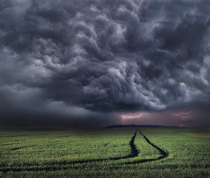 Lithuania, storm, clouds *photo preview