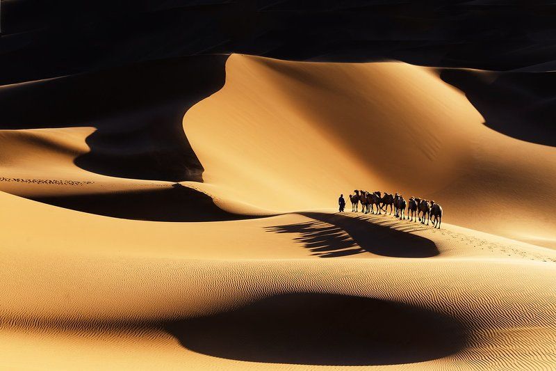 badain jaran , china light & shadowphoto preview