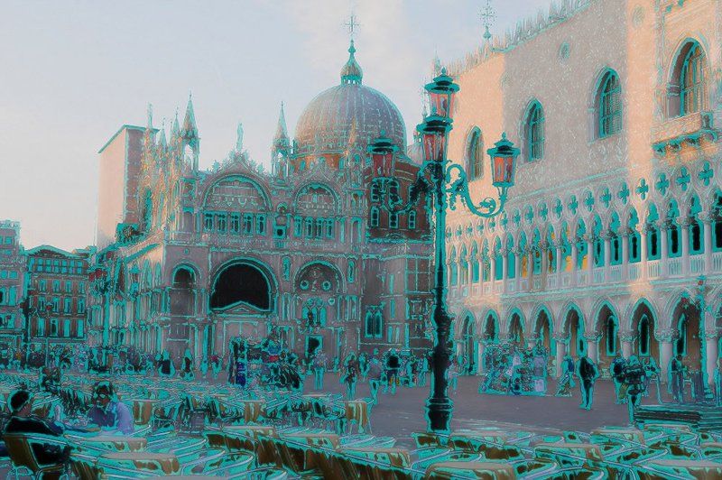 венеция, италия, стекло, свет, цвет Венецианское стекло фото превью