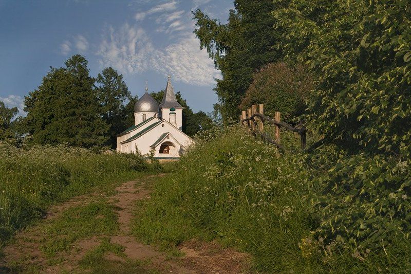 бехово, село, вечер, церковь, лето Летний вечер в Беховоphoto preview