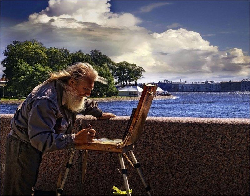 петербург Три художникаphoto preview