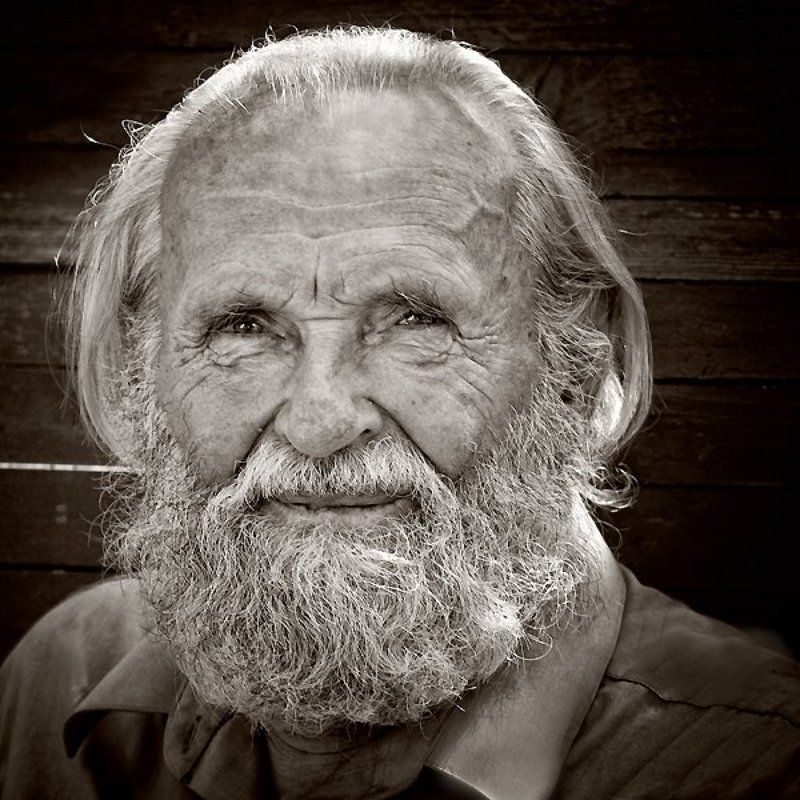 дед, взгляд, доброта, чб, глаза, борода Добрый взглядphoto preview