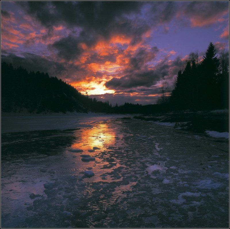 урал, большая, сосьва Как просыпалась река фото превью