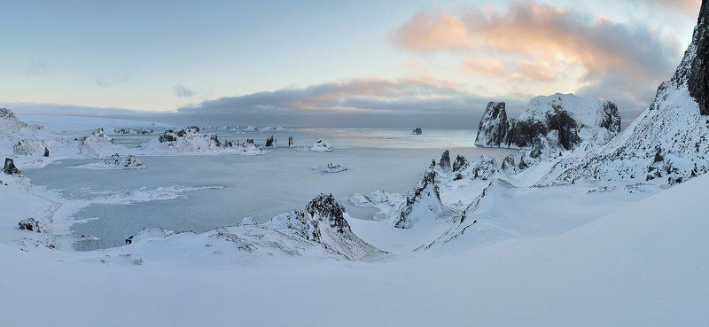 антарктика, остров kig georg, пролив дрейка, Антарктический пейзаж.photo preview