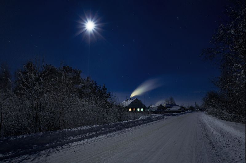 ночь, мороз, дубак рождественскаяphoto preview