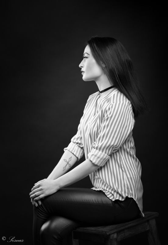 портрет, девушка, красивая, студия Ожидание, Любовь. photo preview